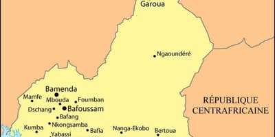 Карта на douala Камерун